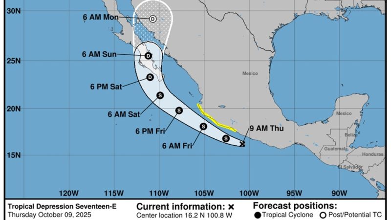 Tormenta Tropical “Raymond”