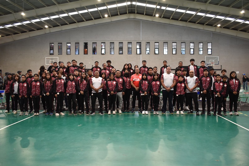 Abandera Indeporte a selección oaxaqueña que participará en los Juegos Nacionales Populares 2025