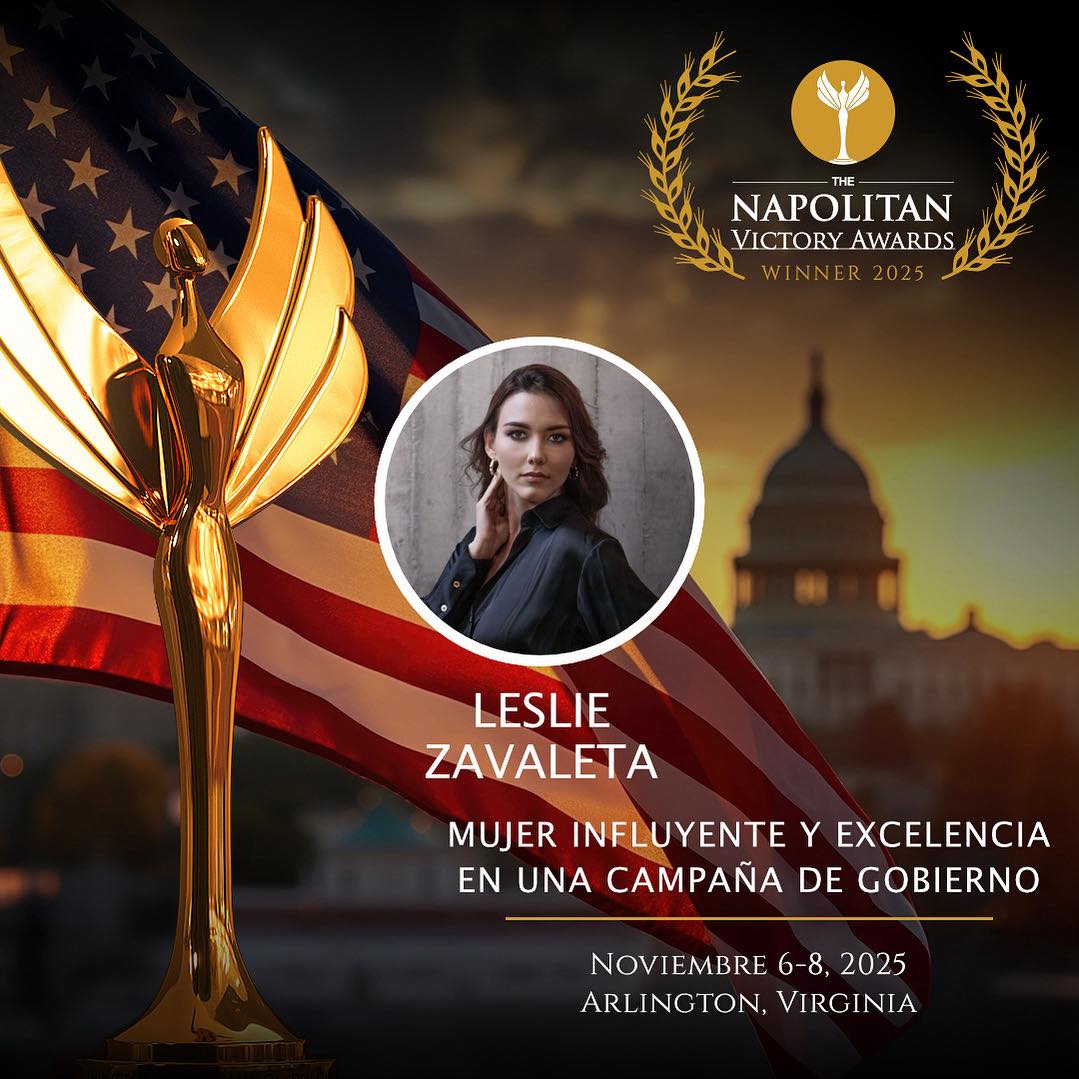 Leslie Zavaleta, orgullo oaxaqueño, triunfa en los Napolitan Victory Awards 2025