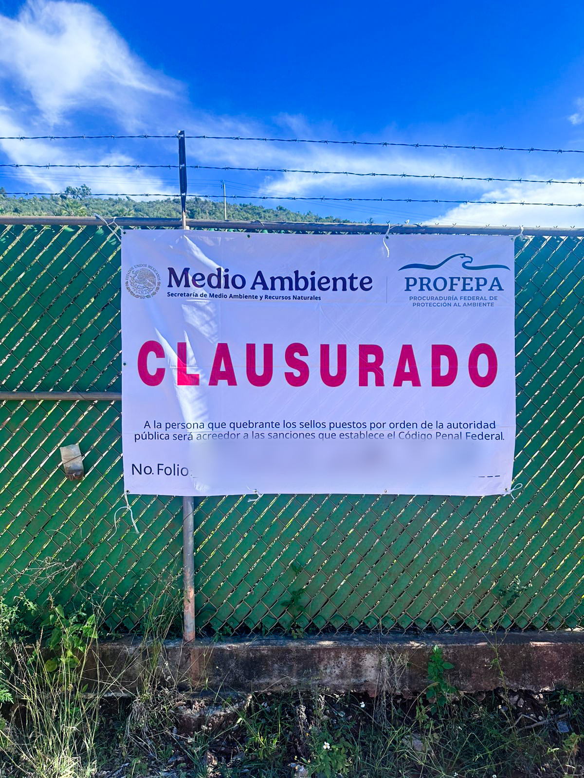 Clausura Profepa minera Los Filos, en Guerrero
