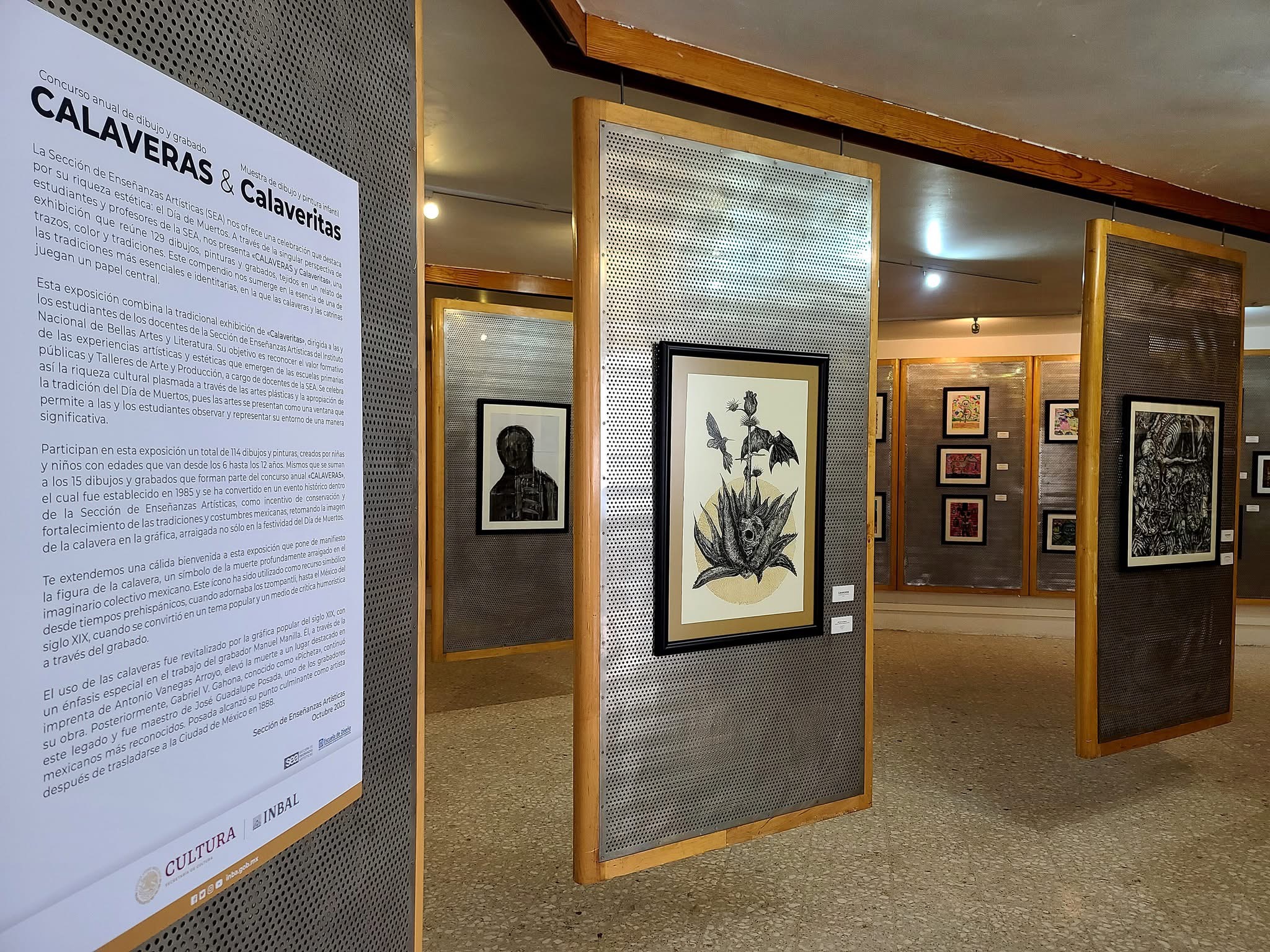 Inaugurará SEA-Inbal exposiciones La fiesta de las Ánimas y Érase una vez la muerte 2025