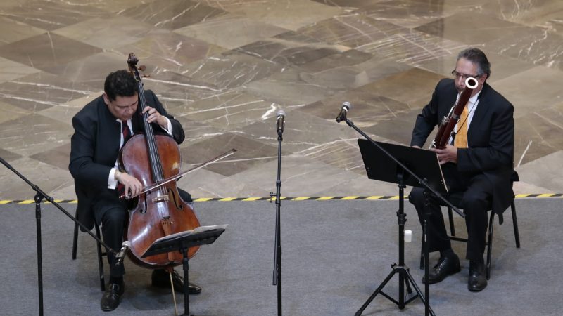 violonchelista, Adolfo Ramos - fagotista, Gerardo Ledezma