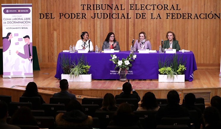 Refrenda TEPJF compromiso por un clima laboral libre de acoso y hostigamiento: Valle Aguilasocho