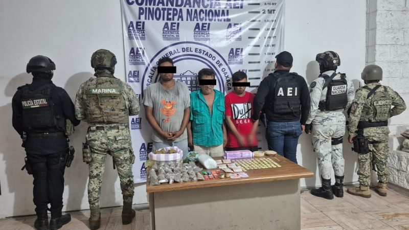 Realizan dos cateos en Pinotepa