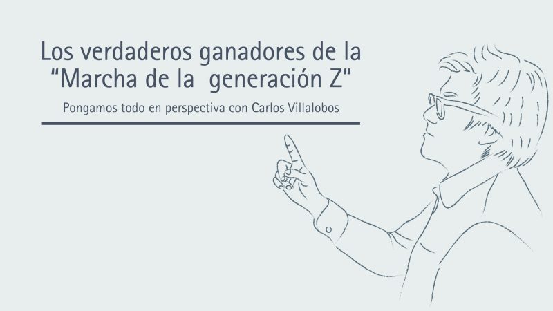 Los verdaderos ganadores de la “Marcha de la generación Z“