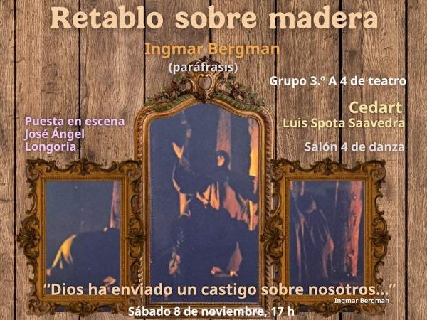 Obra Retablo sobre madera