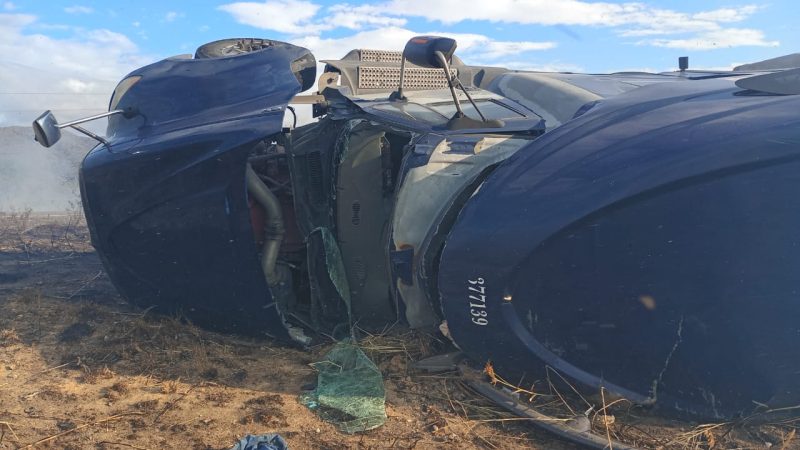 Volcadura de tráiler