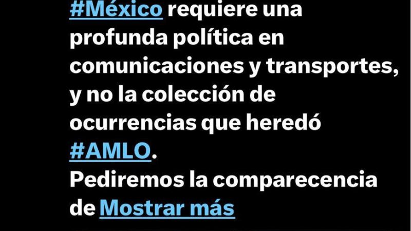 Lamentan descarrilamiento