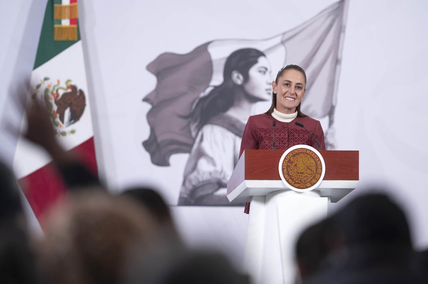 Mañanera lunes 12 de enero 2026 presidenta Claudia Sheinbaum Versión Estenográfica