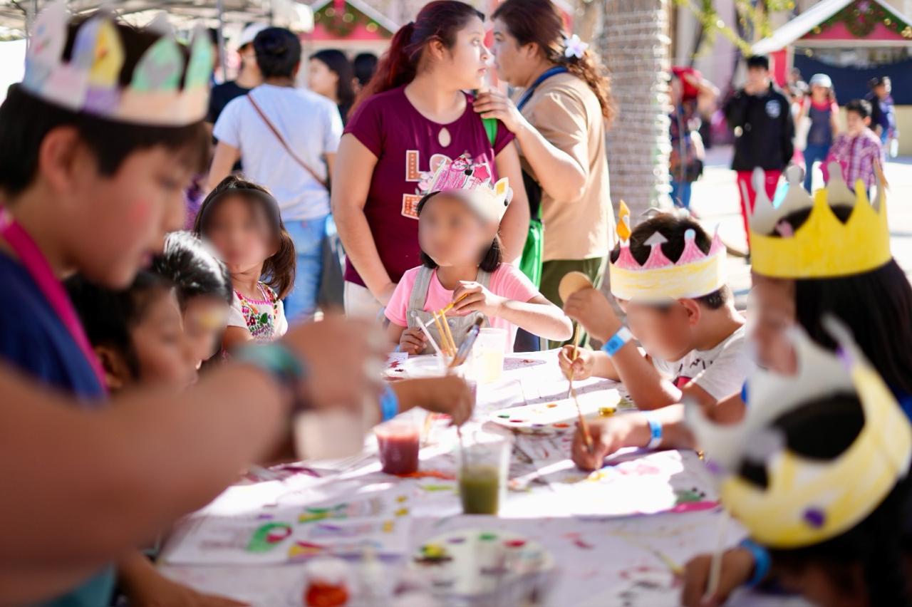 Celebran niñez y adolescencia la Diverti Reyes en el Parque Primavera Oaxaqueña Cho Ndobá