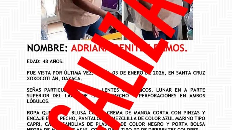 Localizan a tres mujeres