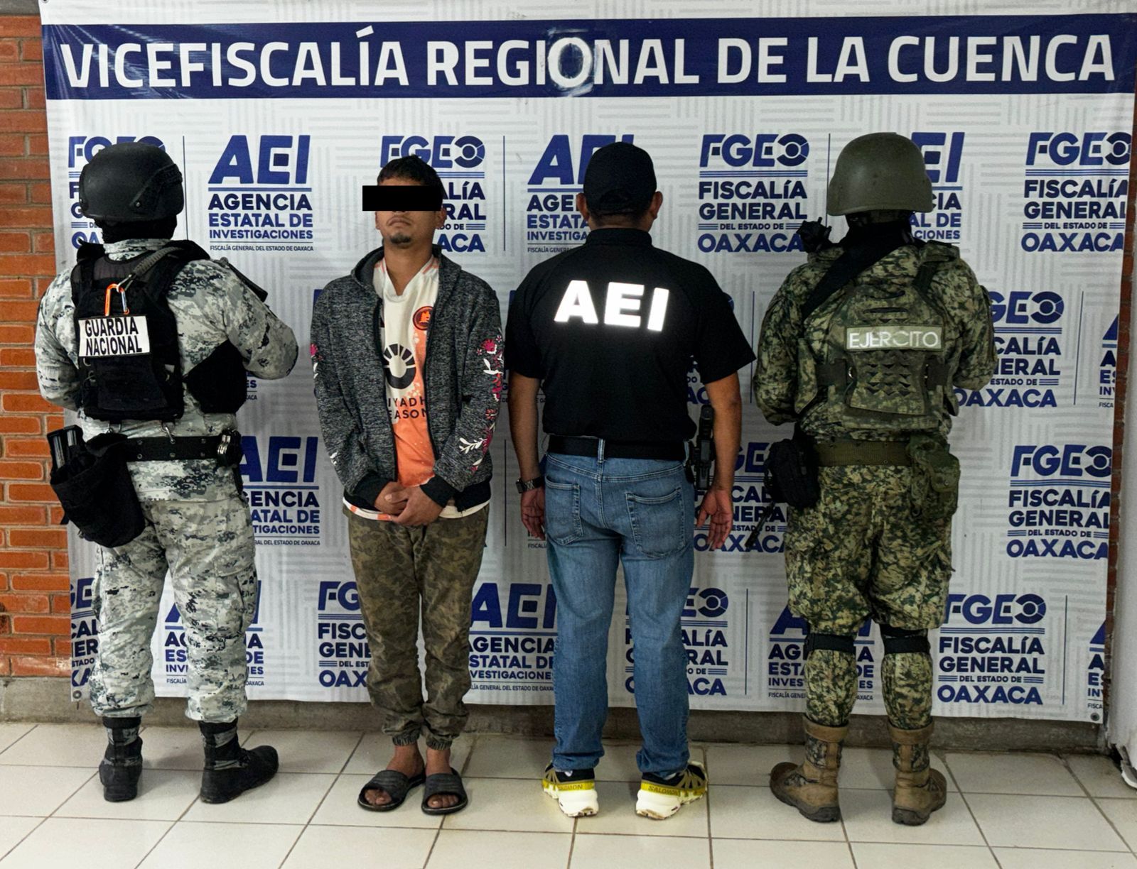 Grupo armado privó de la libertad y golpeó a una persona en Tuxtepec, detenido A.P.L. alias “Papucas”