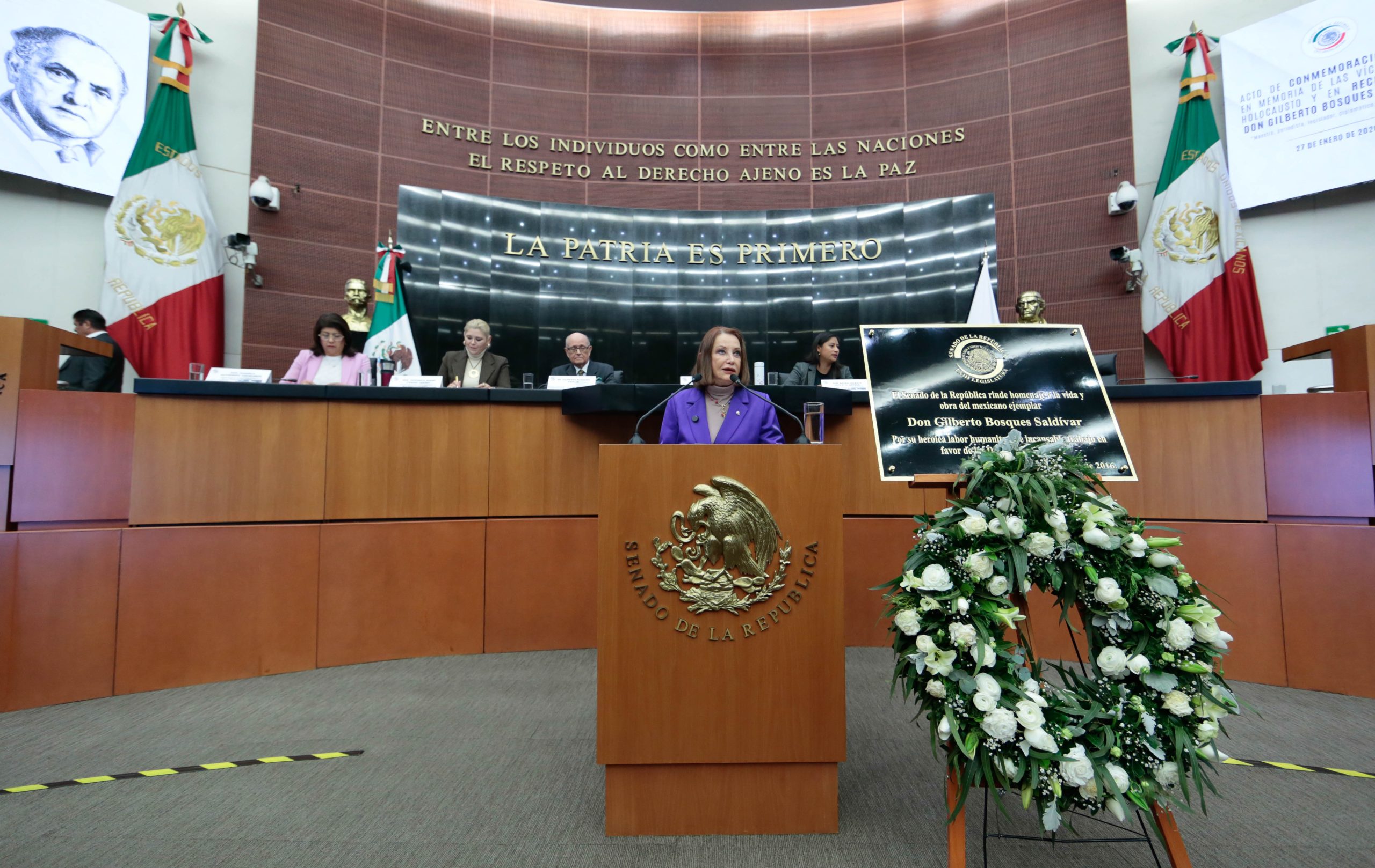 Recuerdo del Holocausto llama a esforzarnos para que hechos terribles como ese no vuelvan a ocurrir: Castillo Juárez