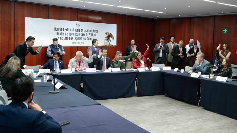 Hacienda y Crédito Público y de Estudios Legislativos Primera