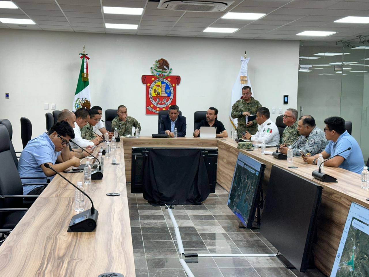 Refuerza Gabinete de Seguridad presencia en Juchitán y el Istmo con más de mil elementos