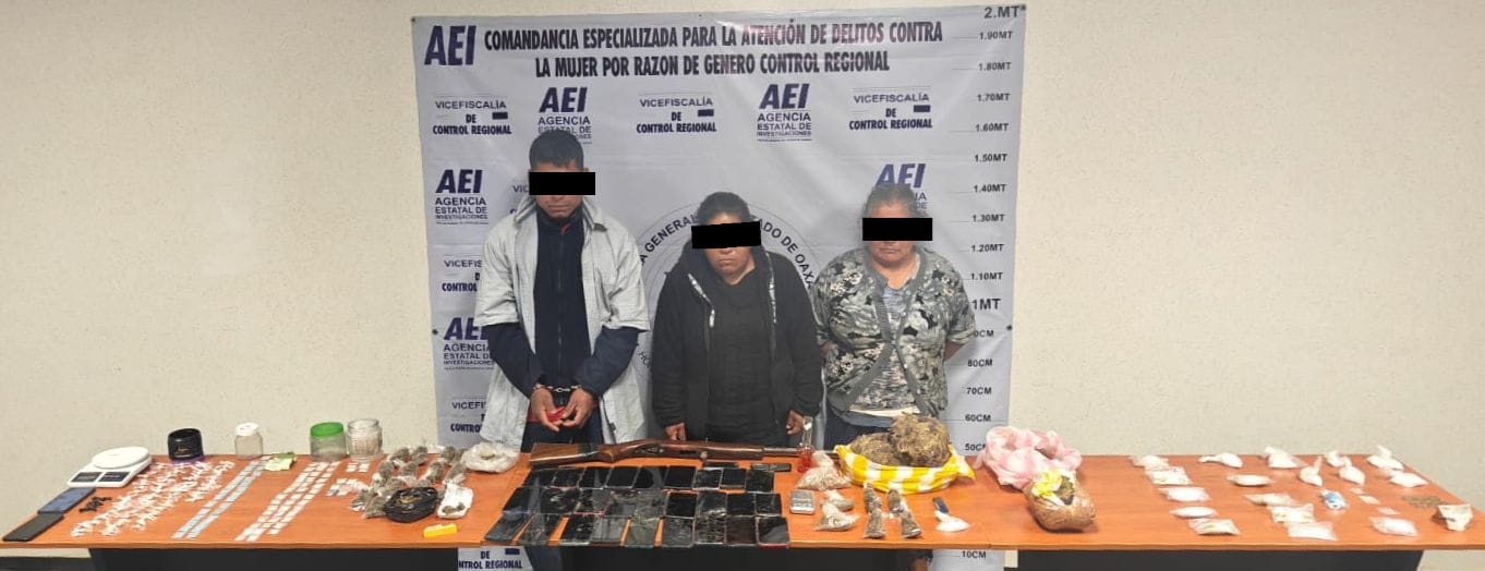 Desarticulan centros de operación de narcomenudeo en Ixtlán; aseguran más de 100 dosis y un arma de fuego, cinco detenidos