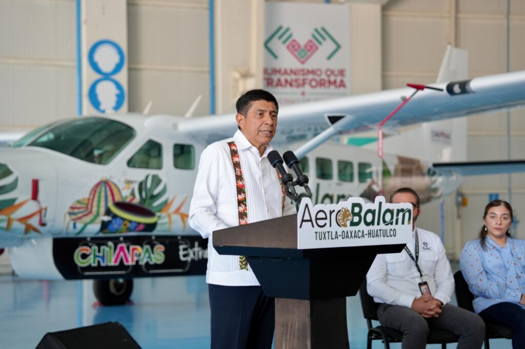 Aperturan nuevas rutas aéreas Tuxtla Gutiérrez-Oaxaca y Tuxtla Gutiérrez-Huatulco