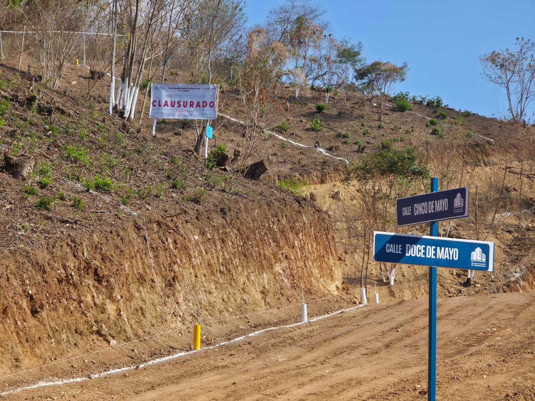 Clausura Profepa dos proyectos inmobiliarios ilegales en la Costa e Istmo de Oaxaca