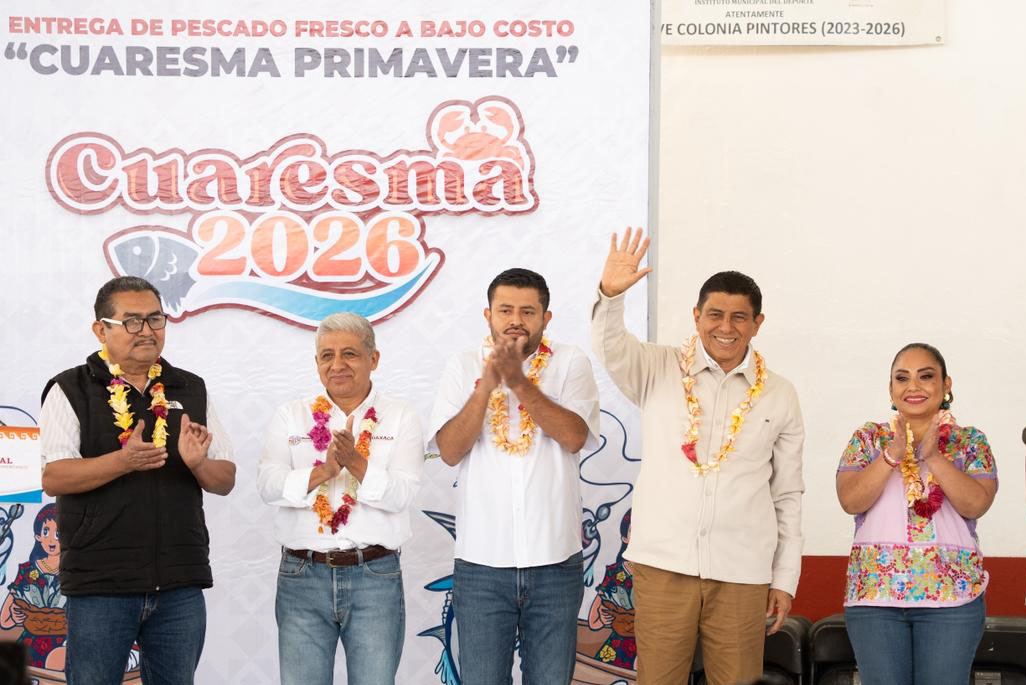 Arranca Gobierno de Oaxaca “Cuaresma Primavera”, oferta a 40 pesos kilogramo de pescado