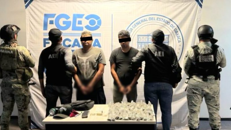 Detenidos por narcomenudeo