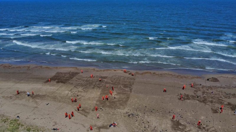 Presencia de hidrocarburos