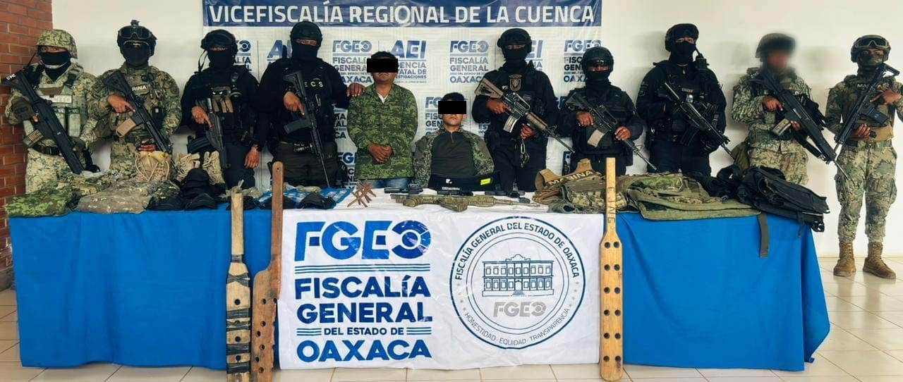 Desarticulan casa de seguridad de célula delictiva que opera en límites interestatales; Dos detenidos
