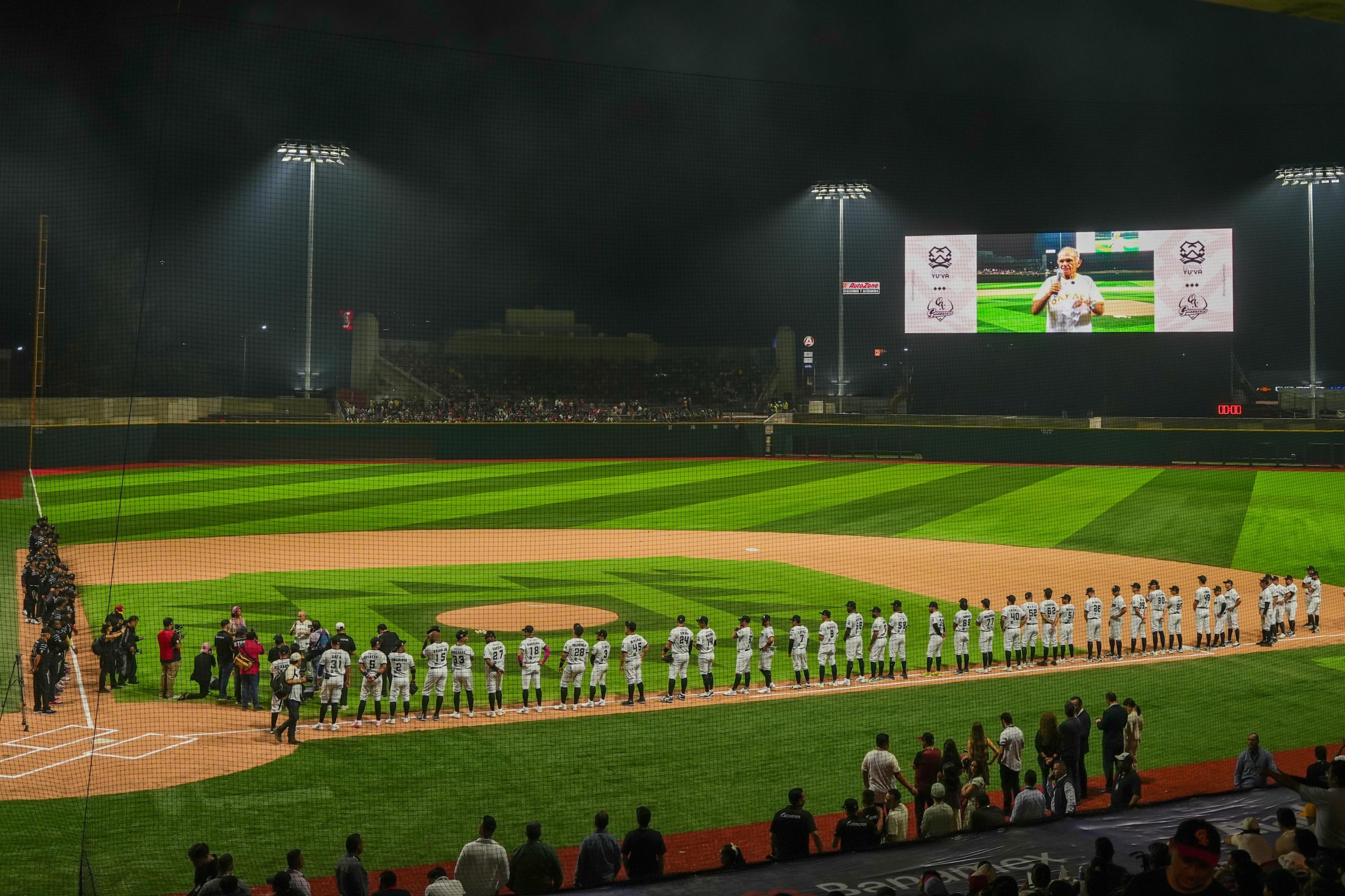Inauguran estadio de Béisbol Yu´Va, nueva casa de los Guerreros de Oaxaca