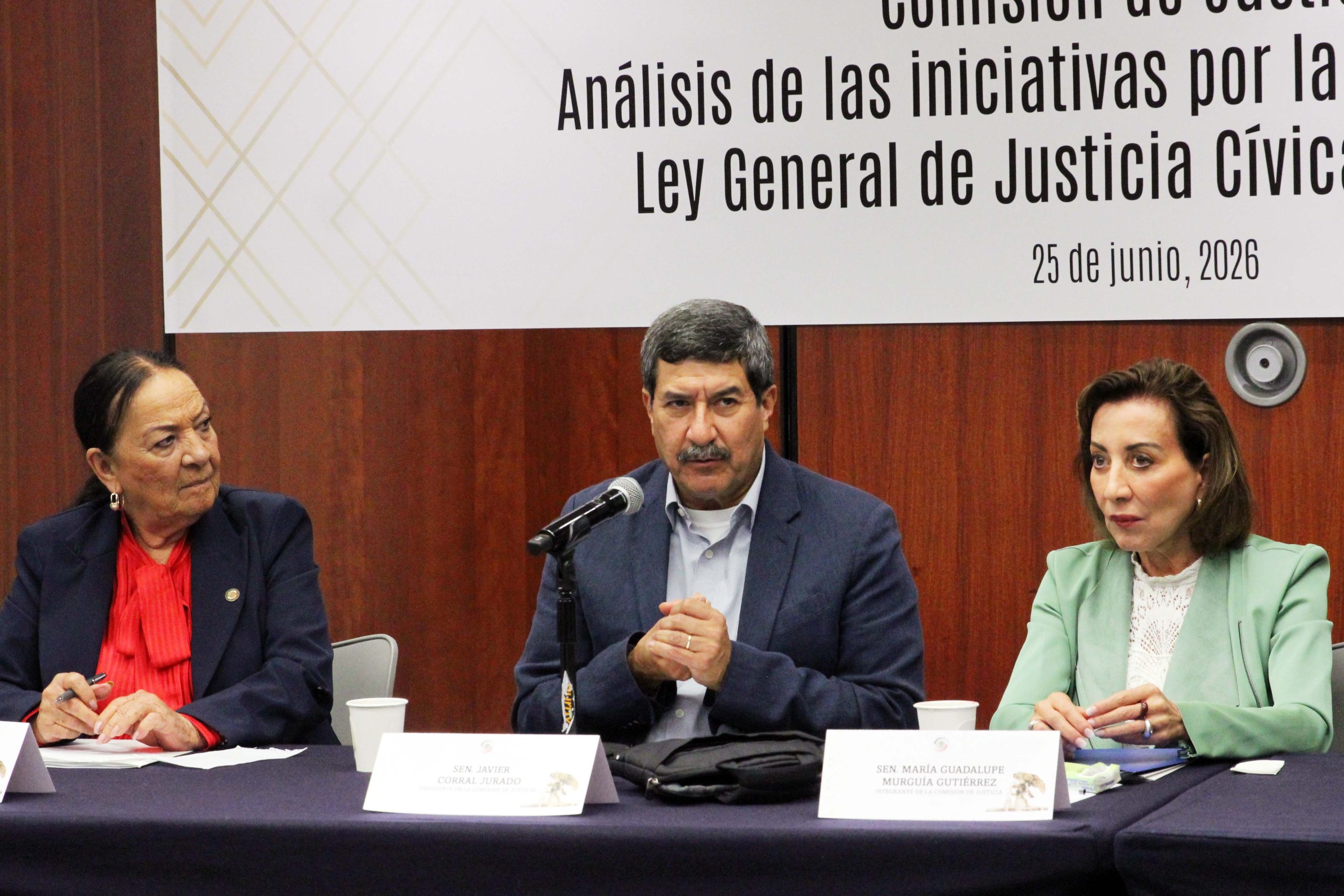Prevén aprobar Dictamen sobre Justicia Cívica e Itinerante antes de que inicie el Periodo Ordinario de Sesiones