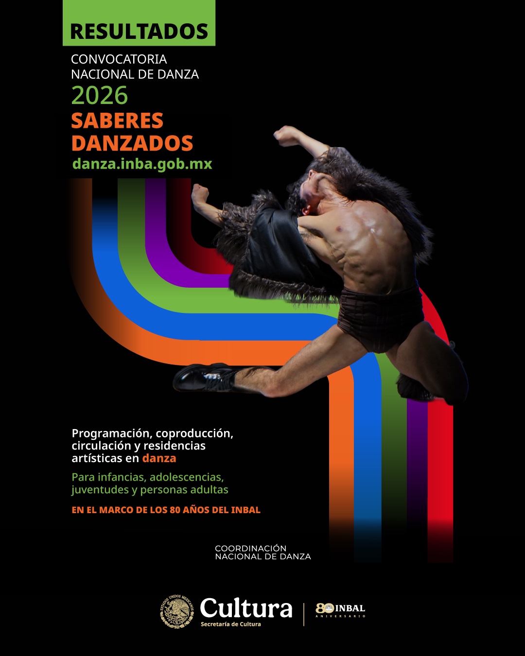 Con proyectos de 21 estados, anuncia INBAL resultados de la Convocatoria Nacional de Danza: Saberes Danzados 2026