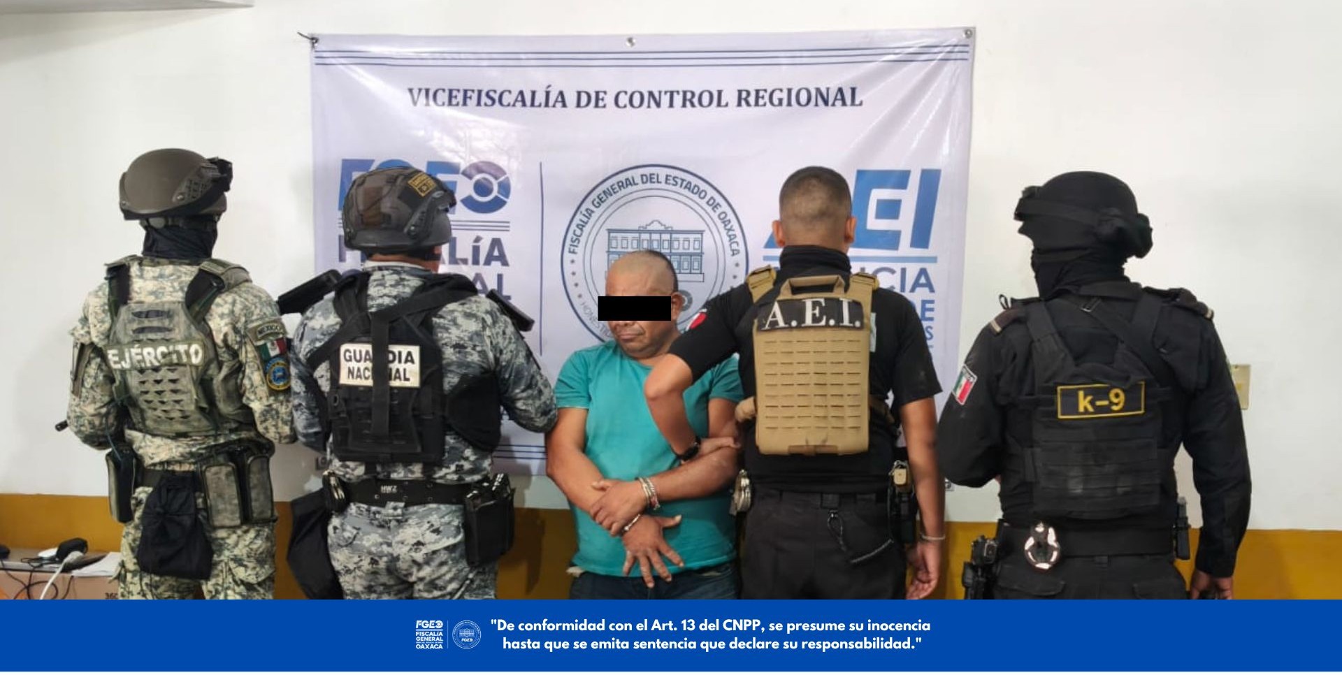 Ejecutan orden de aprehensión por doble homicidio ocurridos en Petapa, Oaxaca