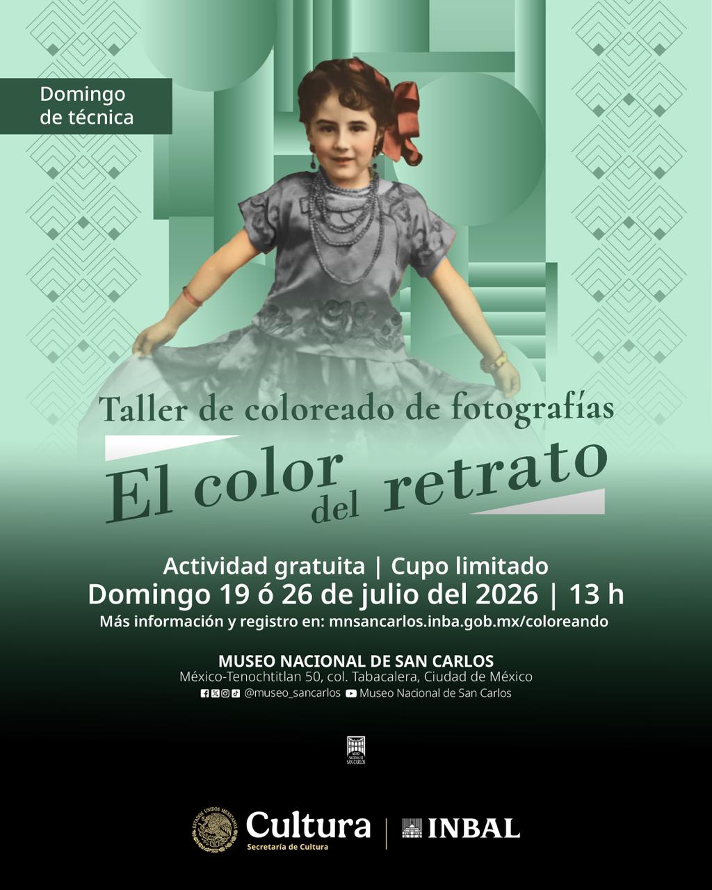 “Catalina Guzmán. Photo Chic” concluye su exhibición con un conversatorio y un taller de coloreado manual de fotografía