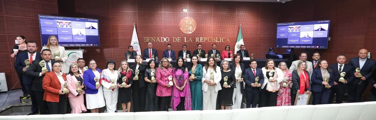 Reciben magistrados del TEPJF Felipe Alfredo Fuentes y Felipe de la Mata reconocimiento internacional “Illuminato FIA 2026”