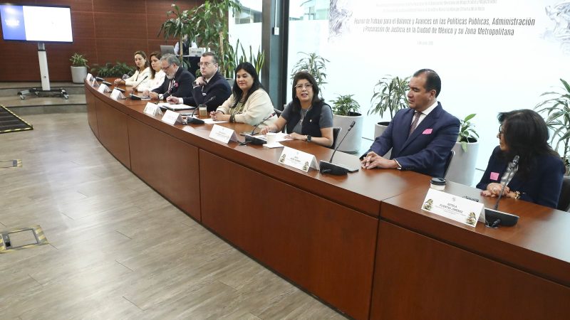 Reunión con magistrados