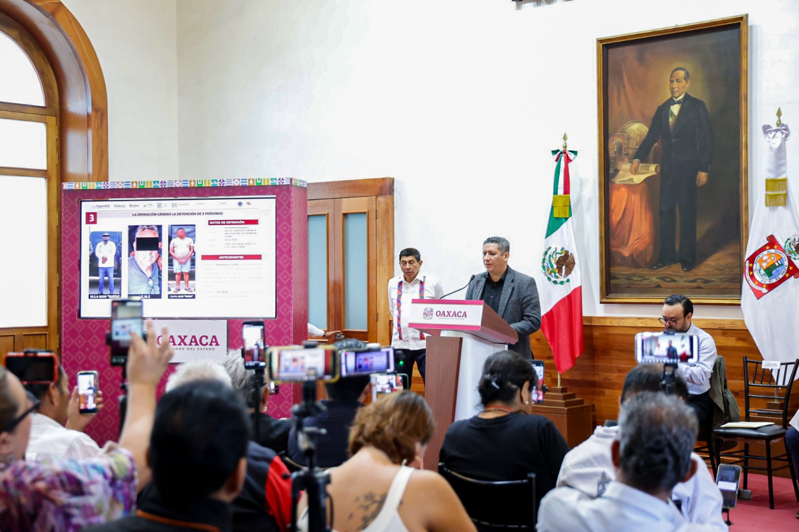 Suma Operación Sable más de 250 detenidos en el Istmo de Tehuantepec: Rodríguez Alamilla