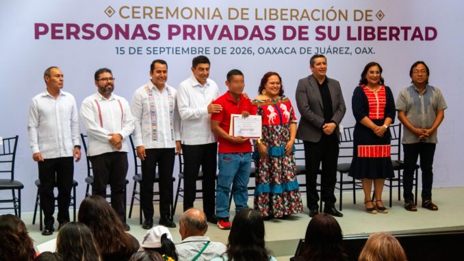 Ceremonia de liberación
