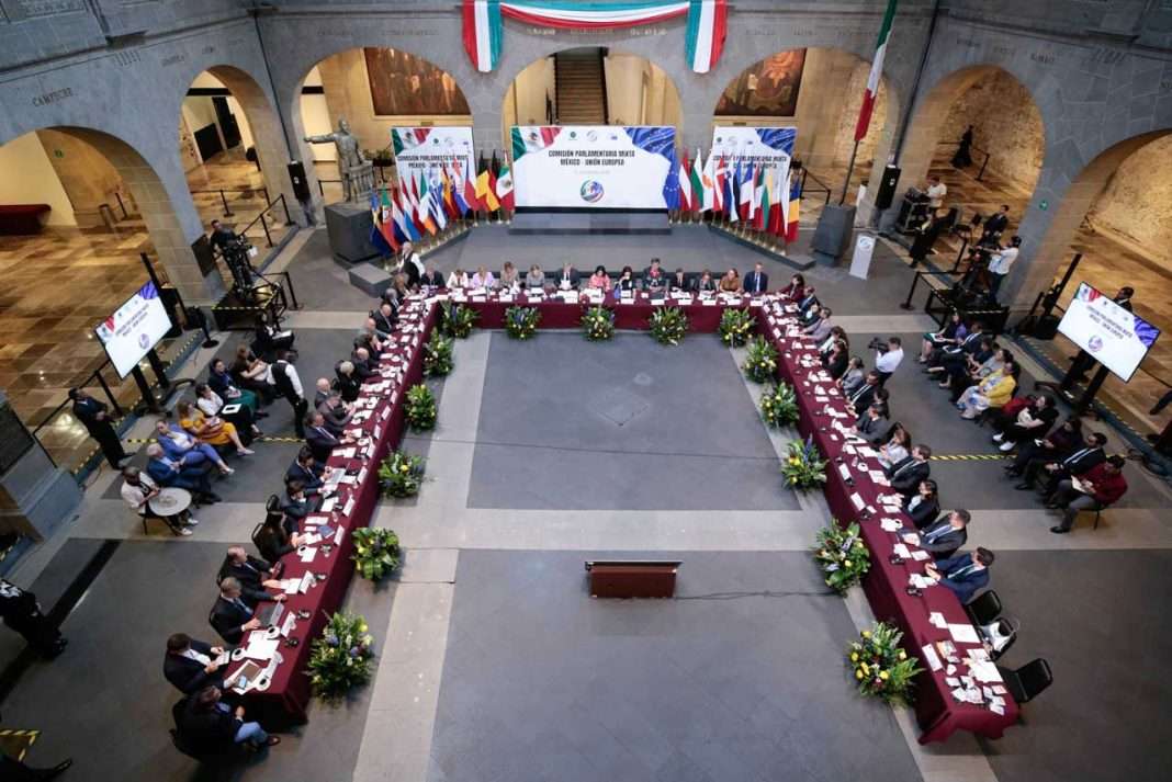 Externan senadores mexicanos y eurodiputados preocupación por tensiones geopolíticas