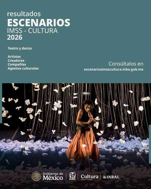 Escenarios IMSS-Cultura 2026–2027 continúa en Ciudad de México con cuatro propuestas artísticas