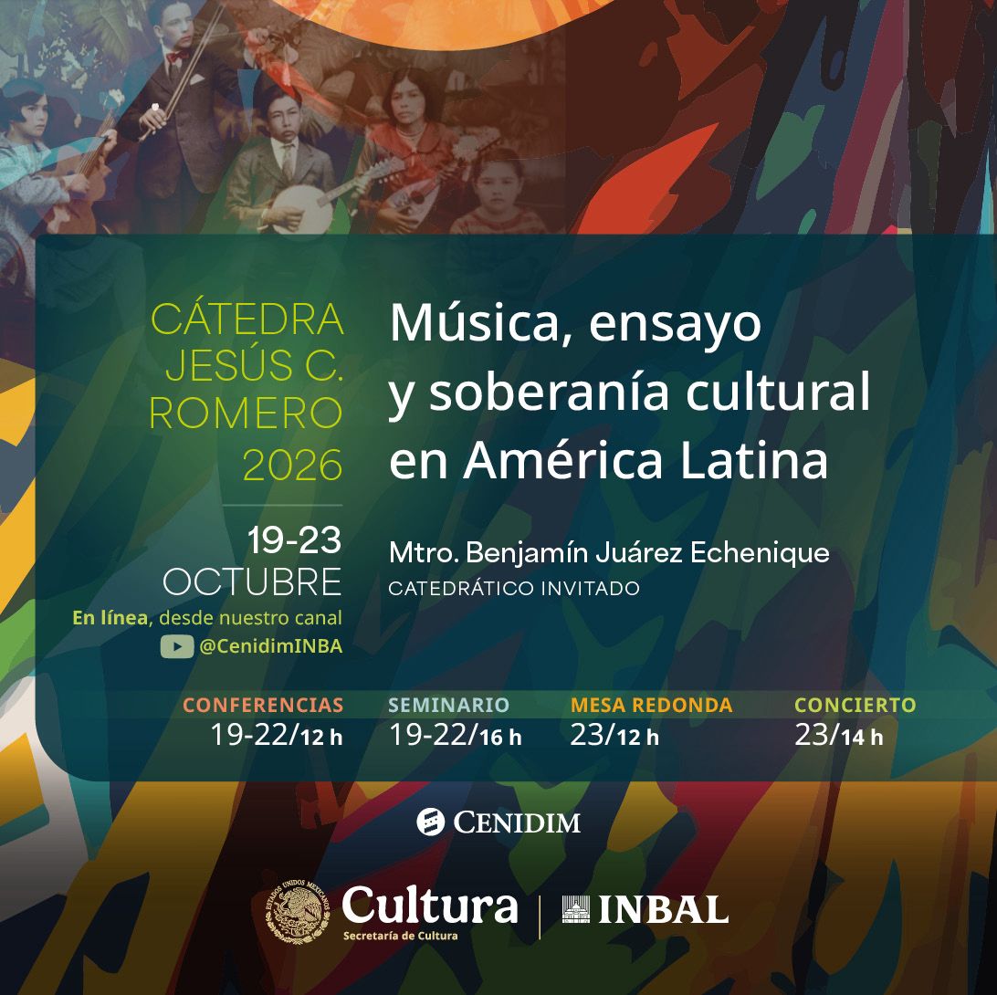 Reflexionará Cátedra Jesús C. Romero sobre música y soberanía cultural en América Latina