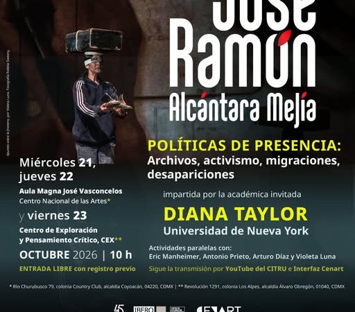 Cátedra José Ramón Alcántara Mejía 2026