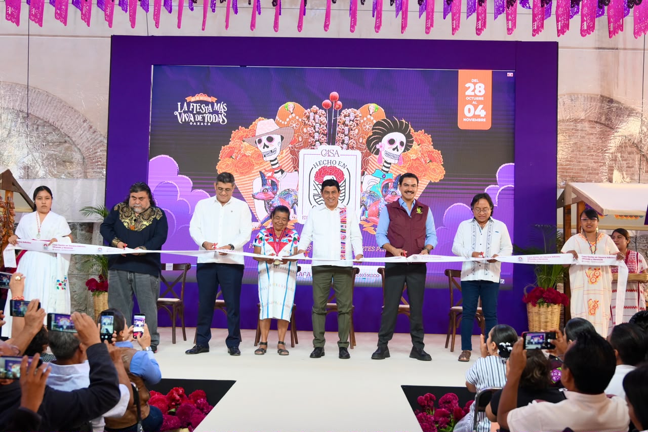 Recibirán más de 100 artesanas y artesanos al mundo en “Casa Hecho en Oaxaca”