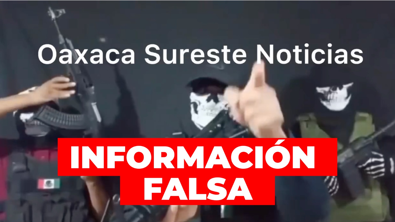 Detecta Fiscalía de Oaxaca falsedad de video con supuestas amenazas; usan mismo material en diversas entidades