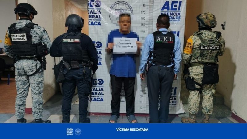 Realizan rescate