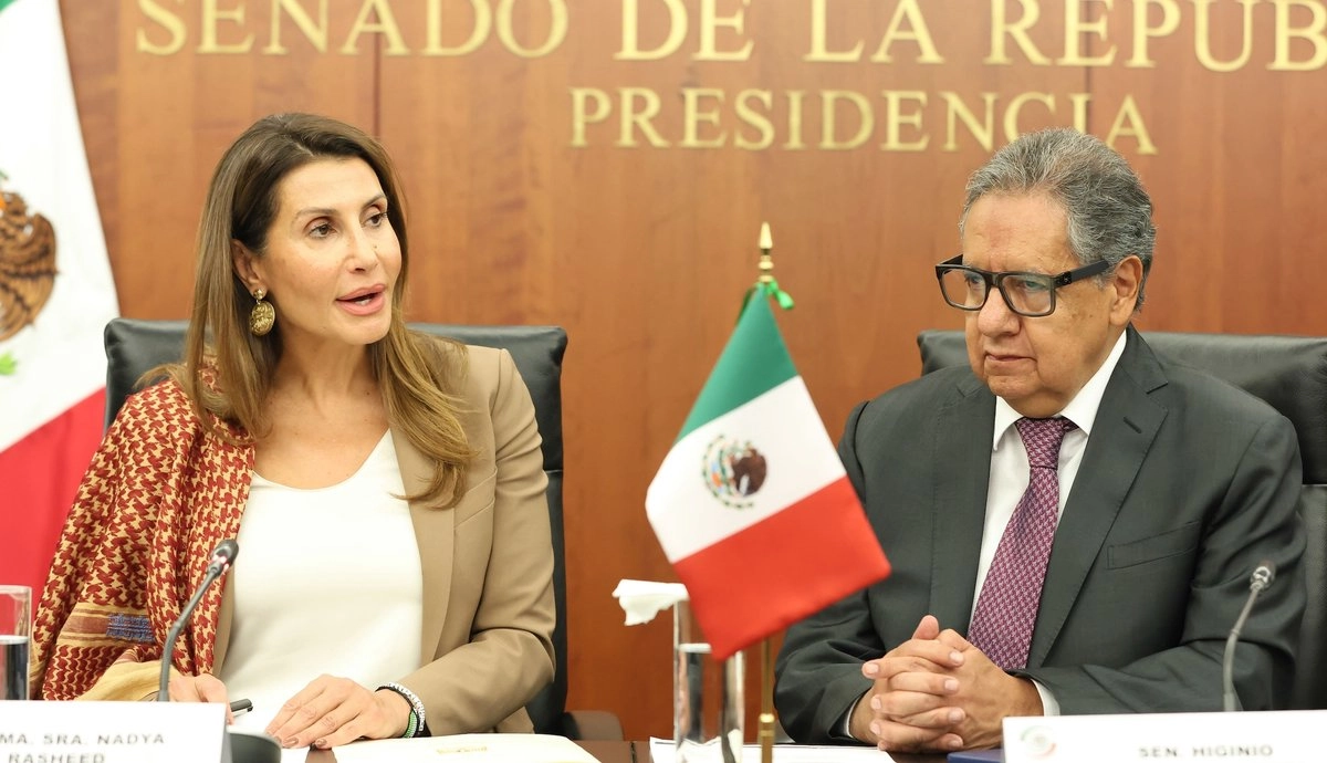Reitera Higinio Martínez solidaridad de México con Palestina